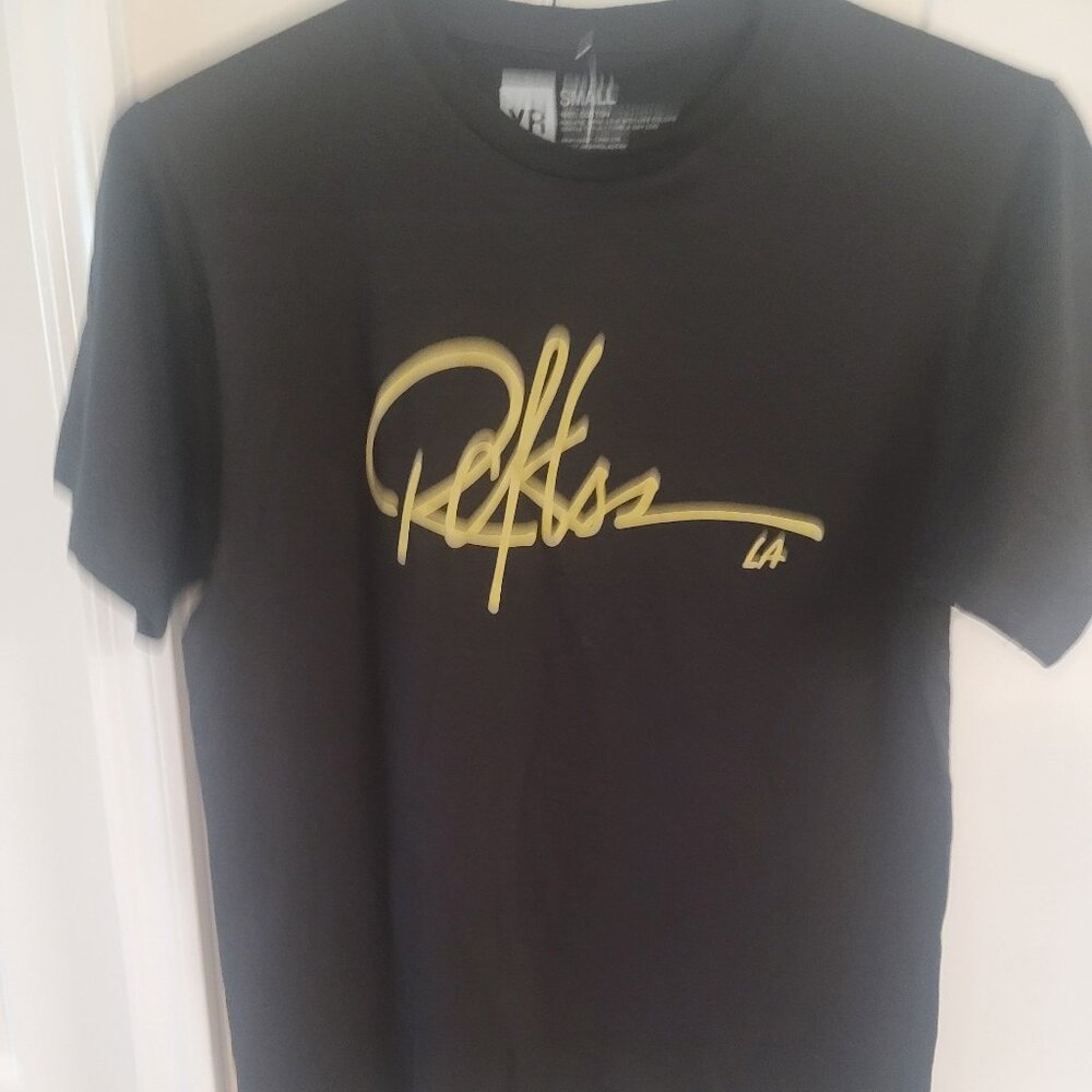 Young & Reckless Black Gold T-Shirt LA Exclusive Graphic Tee Size Small NWT